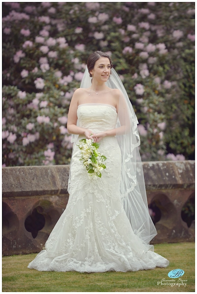 Hinderton Hall Gardens wedding photography 